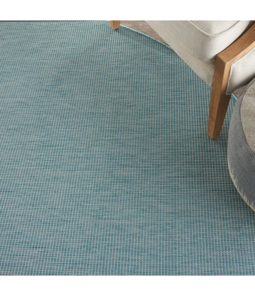 Nourison Positano Round Area Rug POS01-Aqua