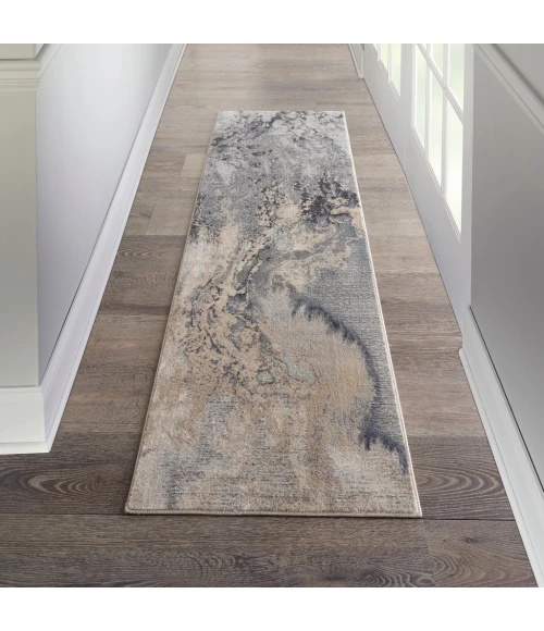 Nourison Maxell Runner Area Rug MAE08-Grey