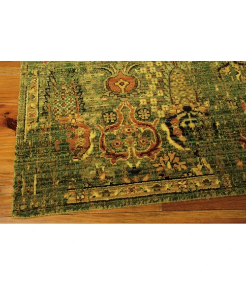 Nourison Home Timeless Green TML11 8ft.6in. x 11ft.6in. Rect. Rug