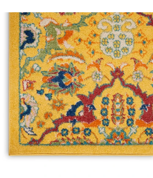 Nourison Allur Area Rug ALR03-Yellow Multicolor