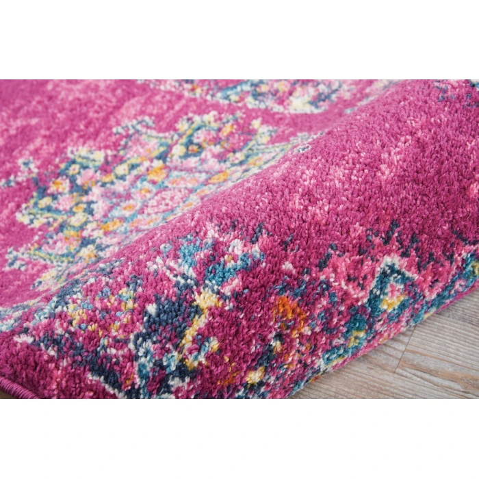 Nourison Passion Runner Area Rug PSN03-Fuchsia