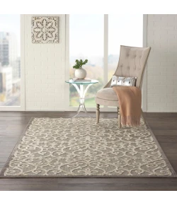 Nourison Home Aloha ALH21 Natural 3 ft. 6 in. X 5 ft. 6 in. Area Rug