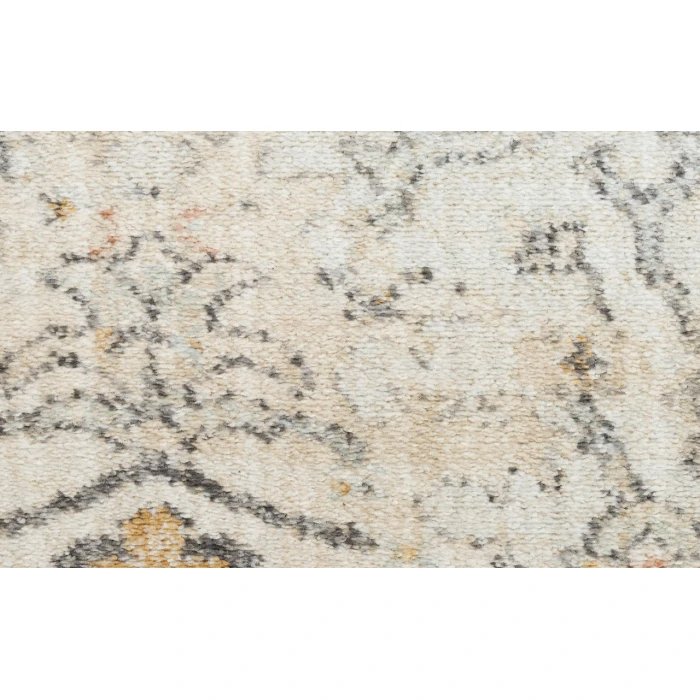 Nourison Oushak Home Grey OUS01 5 ft. 5 in. X 7 ft. 3 in. Rectangle Rug