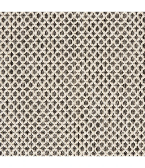 Nourison Courtyard Area Rug COU01-Ivory Charcoal