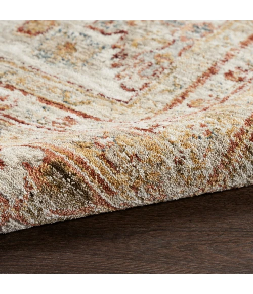Nourison Sahar Rust SHR01 4 ft. X 6 ft. Rect. Rug