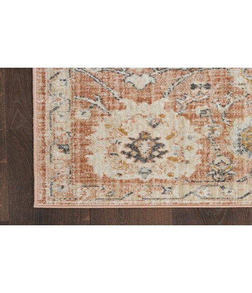 Nourison Oushak Home Rust OUS01 4 ft. 1 in. X 5 ft. 11 in. Rectangle Rug
