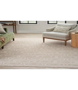 Nourison Home Jubilant JUB19 Beige 7 ft. 10 in. X 9 ft. 10 in. Area Rug