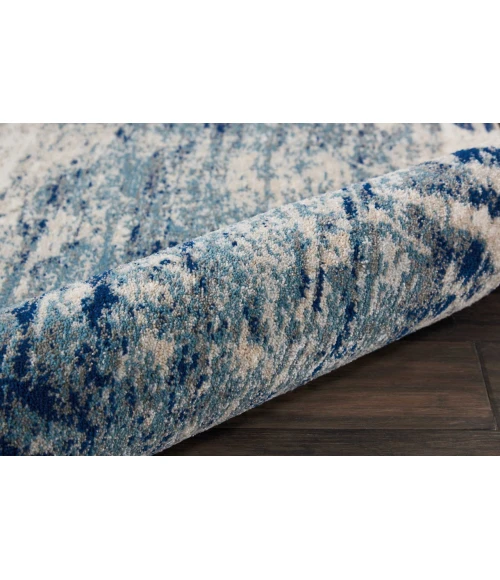 Nourison Maxell Runner Area Rug MAE16-Ivory/Blue