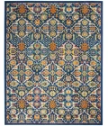 Nourison Allur Area Rug ALR03 Navy Multicolor