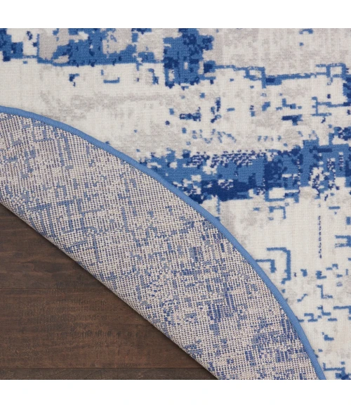 Nourison Whimsicle Area Rug WHS06-Ivory Navy