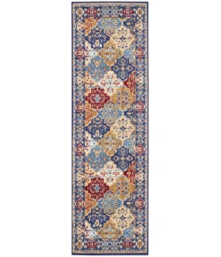 Nourison Home Grafix GRF31 Multicolor 2 ft. 3 in. X 7 ft. 6 in. Area Rug