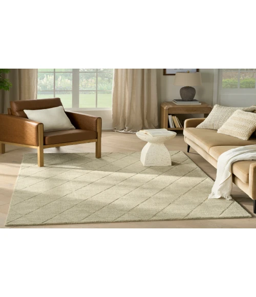 Nourison Wool Haven Sage WOH01 5 ft. 3 in. X 7 ft. 3 in. Rectangle Rug