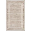 Nourison Home Serenity Home SRH07 Mocha Ivory 3 ft. 11 in. X 5 ft. 11 in. Area Rug