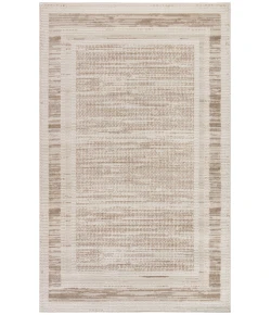 Nourison Home Serenity Home SRH07 Mocha Ivory 3 ft. 11 in. X 5 ft. 11 in. Area Rug