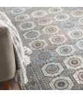 Nourison Starry Nights Area Rug STN09 Grey/Navy 5'3" x 7'3"