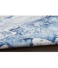 Inspire Me! Home Décor Daydream Ivory Blue DDR01 2 ft. 8 in. X 4 ft. Rectangle Rug