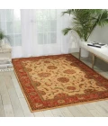 Nourison Home Living Treasures Cream / Ivory LI04 3ft.6in. x 5ft.6in. Rect. Rug