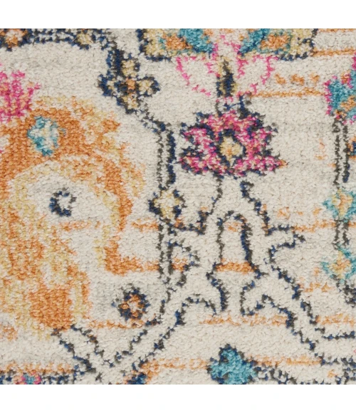 Nourison Passion Runner Area Rug PSN01-Ivory/Multi