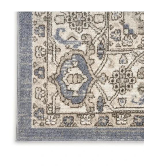 Nourison Quarry Blue QUA05 8 ft. Rect. Rug