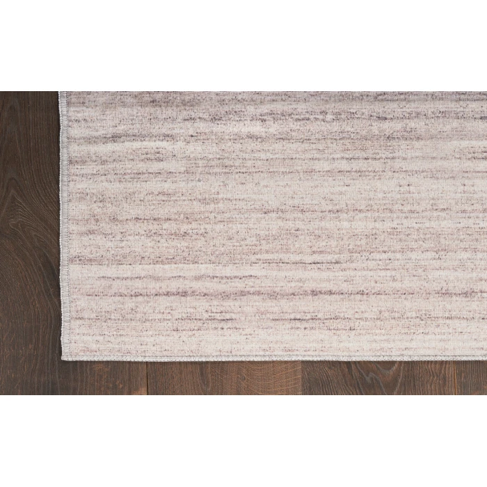 Nourison Washable Essentials Ivory Mocha WAE01 4 ft. X 6 ft. Rectangle Rug