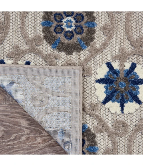 Nourison Aloha Area Rug ALH19 Grey/Blue
