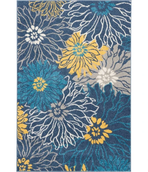 Nourison Passion Area Rug PSN17-Blue