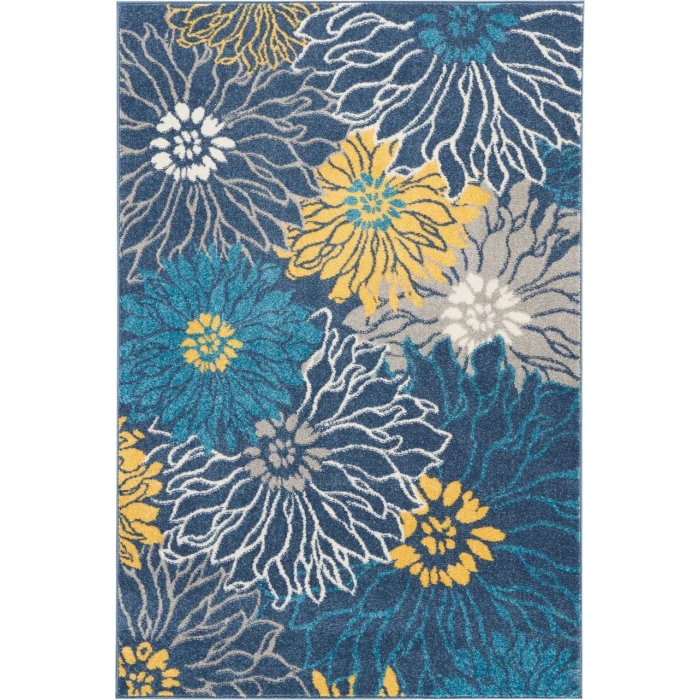 Nourison Passion Area Rug PSN17-Blue