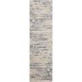 Nourison Rustic Textures Runner Area Rug RUS04-Beige/Grey
