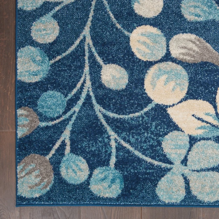 Nourison Tranquil Area Rug TRA03-Navy