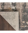 Nourison Tangra Cream Grey TNR05 4 ft. X 6 ft. Rect. Rug