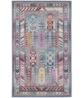 Nourison Vintage Kashan Grey/Multi VKA06 2 ft. X 4 ft. Rectangle Rug