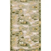 Nourison Home Aloha ALH17 Ivory Green 2 ft. X 6 ft. Area Rug