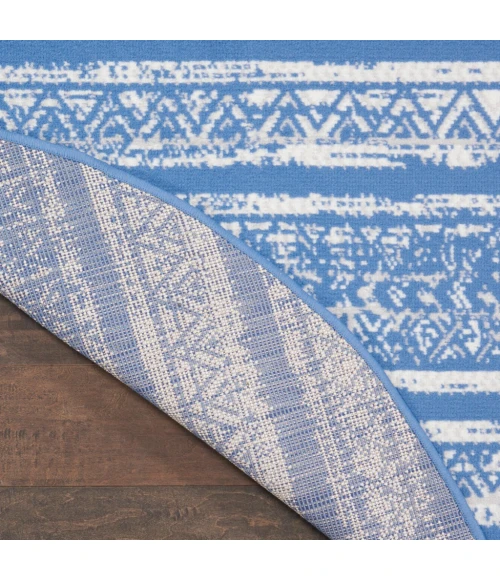 Nourison Whimsicle Area Rug WHS16-Light Blue Ivory