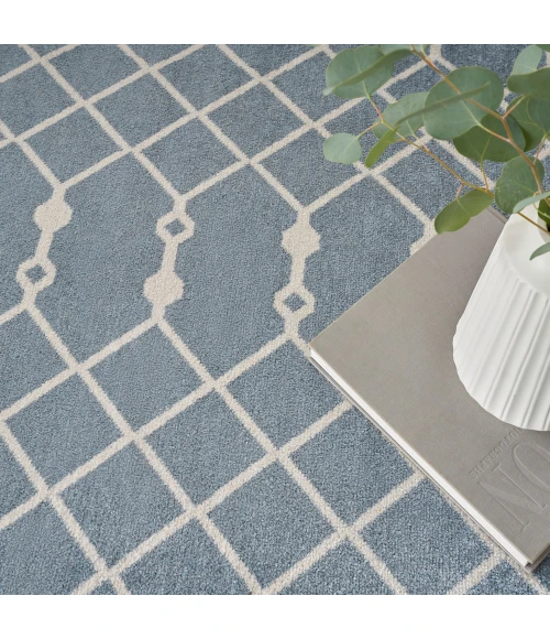 Nourison Astra Machine Washable Area Rug ASW10 Blue