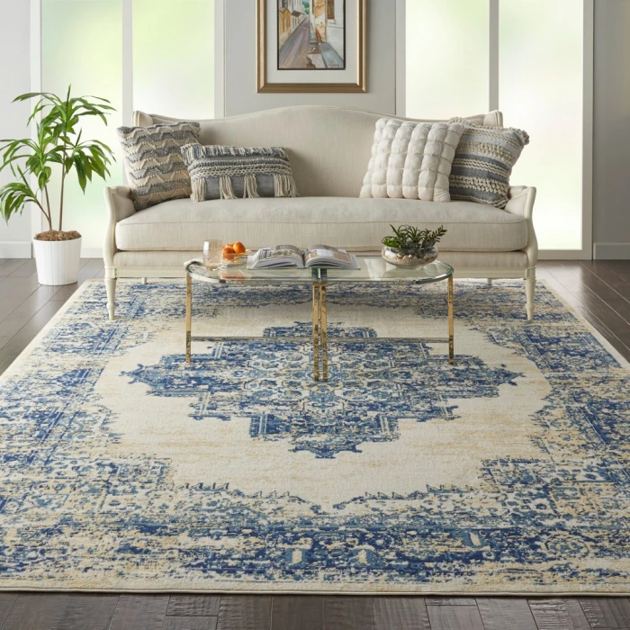 Nourison Grafix Area Rug GRF14-White