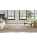 Nourison Grafix Olive GRF14 7 ft. 10 in. X 9 ft. 10 in. Rectangle Rug