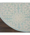 Nourison Jubilant Round Area Rug JUB06-Ivory/Green