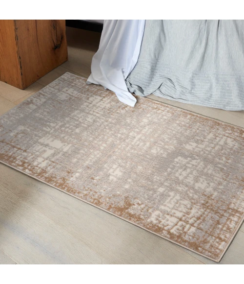 Calvin Klein Rush Area Rug CK950 Ivory/Taupe