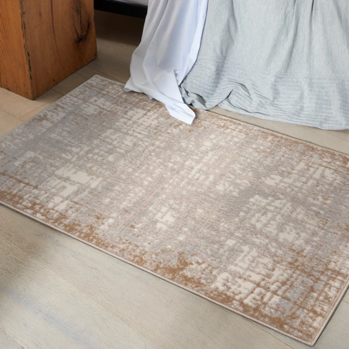 Calvin Klein Rush Area Rug CK950 Ivory/Taupe