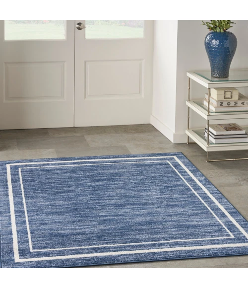 Nourison Nourison Essentials Area Rug NRE02 Navy/Ivory