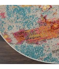 Nourison Celestial Round Area Rug CES02-Sealife