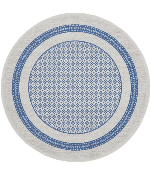 Nourison Whimsicle Area Rug WHS13-Ivory Blue