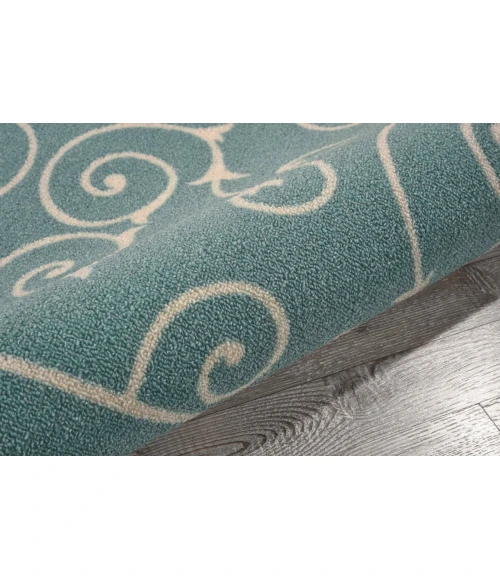 Nourison Home & Garden Area Rug RS019-Light Blue