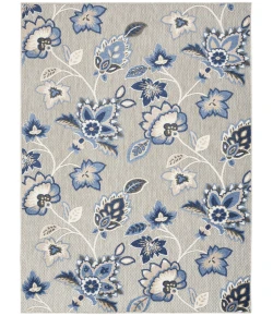 Nourison Home Aloha ALH31 Blue Grey 7 ft. 10 in. X 10 ft. 6 in. Area Rug