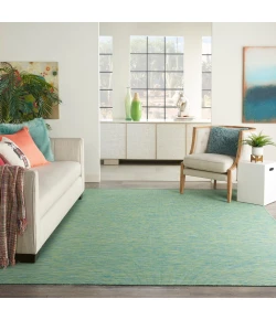 Nourison Home Positano POS01 Blue Green 8 ft. X 10 ft. Area Rug