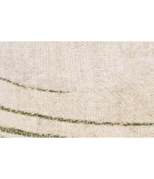 Nourison Astra Machine Washable Beige Green ASW14 4 ft. X 6 ft. Rectangle Rug