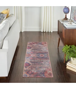 Nourison Home New Concept Washables SR106 Multicolor 2 ft. 2 in. X 10 ft. Area Rug