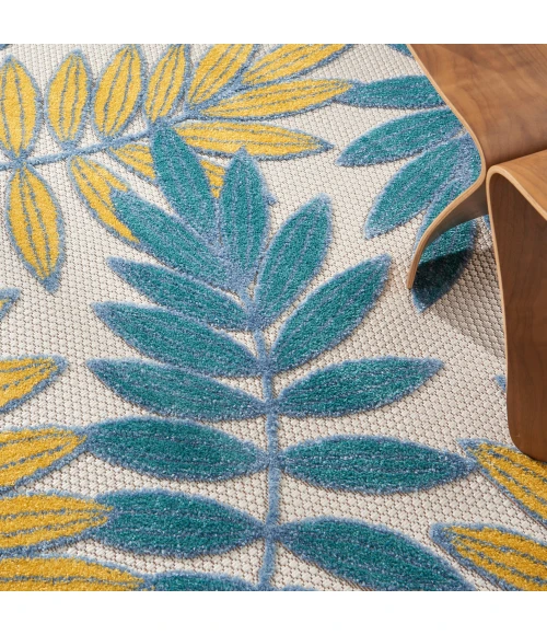 Nourison Aloha Area Rug ALH18 Ivory/Multi