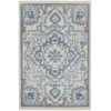 Nourison Home Elation ETN10 Ivory Blue 2 ft. X 3 ft. Area Rug