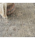 Nourison Quarry Beige Grey QUA03 8 ft. X Round Rug